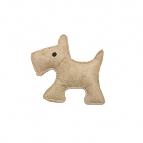 Suede Running Dog Catnip Cat Toy