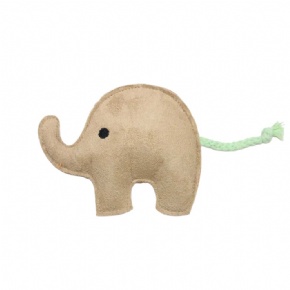 Suede Elephant Catnip Cat Toy